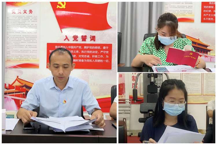 市環(huán)發(fā)公司黨支部召開黨的二十大精神專題學習會暨增補支委選舉大會(圖3)